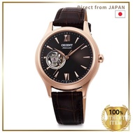 ORIENT Automatic Mechanical Watch Open Heart RN-AG0727Y for Women, Brown, with Domestic Manufacture
