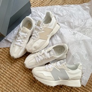 -EJ- NEW BALANCE 327 NB Sea Salt Apricot WS327KG Gray WS327KE Suede Leather Women's Shoes