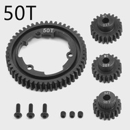 Steel Spur & Pinion Gear Set for Traxxas X-Maxx E-Revo 2.0 46T-54T with M1 18T-22T Ultimate Durable