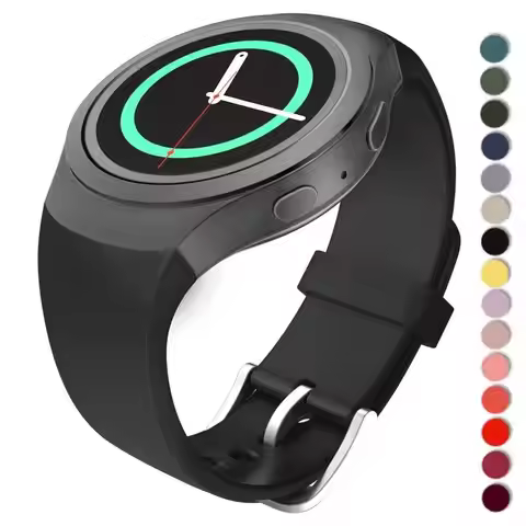 Sport Strap For Samsung Galaxy Gear S2 R720 R730 Smart Watch Band Silicone wristband bracelet correa