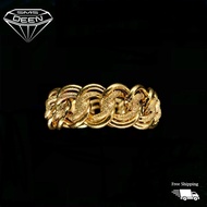 SMS DEEN Full Coco Ring, ±2.0GM - Gold 916 Emas - Cincin Coco