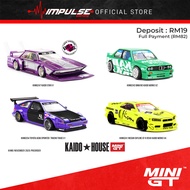 [PR3-0RD3R] Mini GT x KaidoHouse 1:64 GT-R (R34) / BMW M3 / KAIDO STAR V1 / AE86 Sprinter