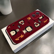 Casing hp for VIVO Y03 Y03T Y18 Y18e Y18i Y18t Y28s 5G Y37 5G Case Lion Cartoon Silicone Case Flexib