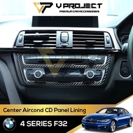 4 Series F32 F33 F36 420i 428i 430i Center Aircond CD Media Panel Lining Trim 2013-2020 V Project Ca