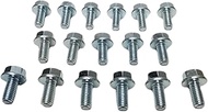 Z Whip 17pc METRIC TRANSMISSION OIL PAN BOLT KIT Compatible with Chevrolet GM 4L60E 4L65E 4L70E 4L80