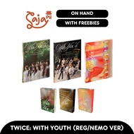 [OFFICIAL | SEALED] TWICE: WITH YOUTH | REGULAR / NEMO VERSION ALBUM