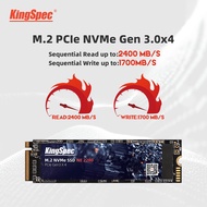 KingSpec SSD M.2 120GB 256GB 512GB 1 SSD เทราไบต์ SSD 2TB ฮาร์ดไดรฟ์ M2 Ssd M.2 NVMe เอสเอสดีของเครื่องพีซี SSD ฮาร์ดดิสก์ภายในสำหรับโน็คบุคตั้งโต๊ะ MSI