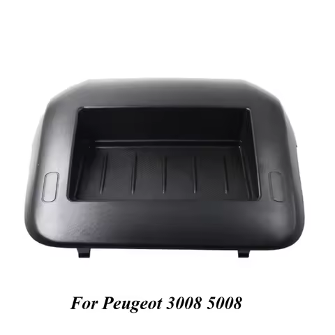 For Peugeot 3008 5008 Dashboard Sundries Box Center Console Storage Box Navigation Frame Middle Cove
