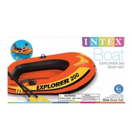 Rowing Boat Inflatable Fishing Canoe Ship 2 Person PVC Paddle Water Sport Bot Perahu Kapal Rakit Ang