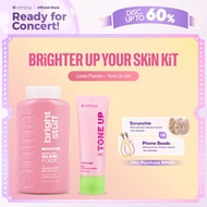 Emina Brighter Skin Kit - Tone Up Gel and Loose Powder