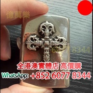 克羅心火焰十字架打火機 銀 zippo，火機，s.t.dupont都彭火機，Zippo 打火機，特別版，限量版，古董打火機，古董煤油打火機 Dupont都彭火機，名牌打火機，cartier卡地亞火機，