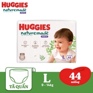 Bỉm dán quần siêu cao cấp HUGGIES PLATINUM NATURE MADE - Hàng chính hãng M58/L44/XL 38/S82/NB60