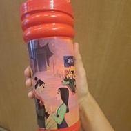 迪士尼Disney“花木蘭Mulan”塑膠水壺