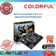 Colorful Battle-AX B450M-T M.2 V14 AM4 mATX Motherboard