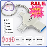 Great promotion ♬4in 1 OTG USB Flash Drive 16GB 32GB Pendrive 64GB Type-C USB Stick 128GB 256GB Memory Stick For Phone Android PC 512G♥
