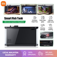Xiaomi Smart Fish Tank Aquarium Small Desktop Fish Tank Light Goldfish Remote Feeding Aquarium Ecological LED light Fish Tank 6-Months Wash-Free
