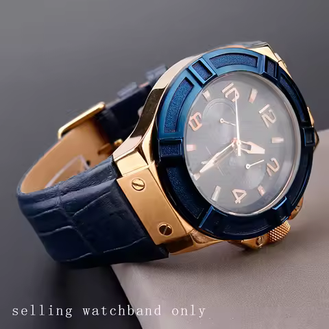 Genuine Leather Watchband 22mm watch bracelet for guess W0040G3 W0040G5 W0247G3 watches band brand l