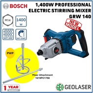 BOSCH GRW 140 PROFESSIONAL ELECTRIC CEMENT / PAINT STIRRING MECHANISM MIXER 1400W