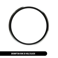 Brompton RIM 20 HOLE BLACK 16" 349