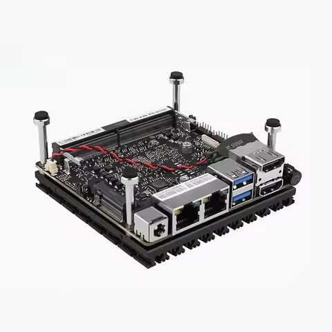 X86 P5 V3 N100 N305 Full Flash NAS Mini Main Board Soft Router AIO Host