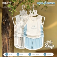 Hrnee Joyful three-hole set size 9M-4Y baby boy clothes set