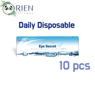 (10 pcs) Horien Eye Secret 38% Daily Disposable Lens Clear Contact Lenses