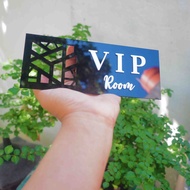 Vip Room Sign for Acrylic Door