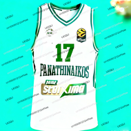 Panathinaikos 25/26 Away Basketball Game Jersey 2025 Greece Men Sports Vest Kids Basketball Training