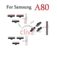 Power Volume On Off Button For Samsung Galaxy A80 Out Side Up Down Button