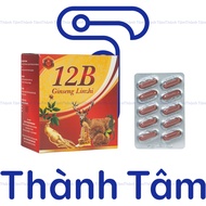 (ĐỎ) Vitamin tổng hợp 12B GINSENG tăng sức đề kháng bồi bổ cơ thể - Hộp 100 viên