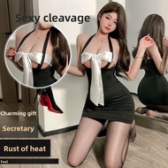 Women's Seductive Secretary 2-Piece Set - Bodycon, Statement Piece