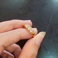 Cincin Emas 24K Permata Emas Asli Kadar 97% Emas 24K