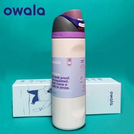 Owala water bottle 24oz Stainless steel insulated water bottle with straw Outdoor sports tumbler
