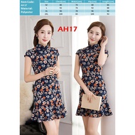 UPDATED CNY Cheongsam Qipao Women Dress Clothes Top Modern Oriental Dress