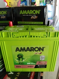 แบตเตอรี่ AMARON รุ่นGO 46B24L 45 แอมป์ ใช้สำหรับรถเก๋งเล็ก CCA400 รับประกัน 1 ปี แบตเตอรี่ใหม่มือ 1