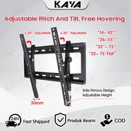 【Ready Stock】Pendakap TV Boleh Laras 14-32 26 -55 32 -70 Inci Universal Tv Wall Mount Bracket Braket