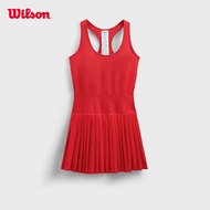 WILSON Women Midtown Tennis Dress - Wilson Red WW00165411RDA Official Store