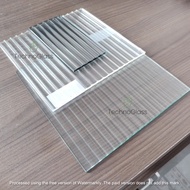 8mm Tempered Glass Moru 8mm Tempered Glass Moru/ Clear Textured Glass/ 8mm Wave Glass/