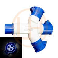 3 Way 16A AMP Plug 3 Pin 240V Waterproof Industrial Core Socket