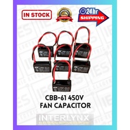 CBB61 Capacitor Condenser Fan Capacitor Kapasitor Fan Condensor Kipas Ceiling Fan Kapasitor Kipas Si
