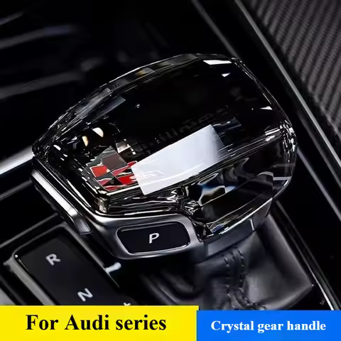 For Audi A4 A5 A6 A7 A8L Q5 Q6 Q7 Q8 RS4 RS5 RS6 RS7 S4 S5 Modified central control crystal gear han