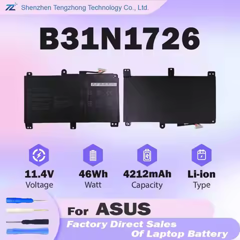 B31N1726 Laptop Batter for Asus FX80 FX86 TUF FX504 FX504GE FX504GM FX505 FX505DT FX505DY FX505GE FX