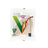 HARIO V60 Paper Filter 02 W Brown for 1-4 Cups, 100 Sheets, Made in Japan VCF-02-100M