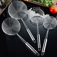 304 Thickened Food Grade Stainless Steel Colander Household Kitchen Large Colander Fishing Dumpling 