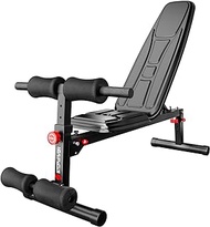 Stepwaver Weight Bench Press, Adjustable Workout Bench Multi-Functional Gym Bench for Full All-in-One Body Workout 860Lb Stable Flat/Incline/Decline Exercise Bench Roman Chair Sit up Bench