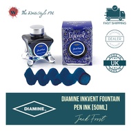 Diamine Inkvent Fountain Pen Ink [50ml] Blue Edition Shimmer & Sheen