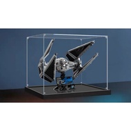 Acrylic Display Case Box 75382 Star Wars TIE Interceptor 79011 (Only display case box, No blocks Mod