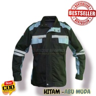 KEMEJA WEARPACK SEMI JACKET/ SAFETY SHIRT K3/ MINING UNIFORM/ WEARPACK LONG-SLEEVED TOP/ SAFETY CLOT
