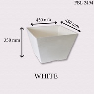 <GardenMart4U> FELTON Square Flower Pot 2494 Pot Pasu Bunga Dan Sayur