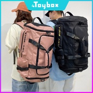 [70L] Large Capacity travel carry shoulders bag fitness backpack waterproof sports gym portable duff